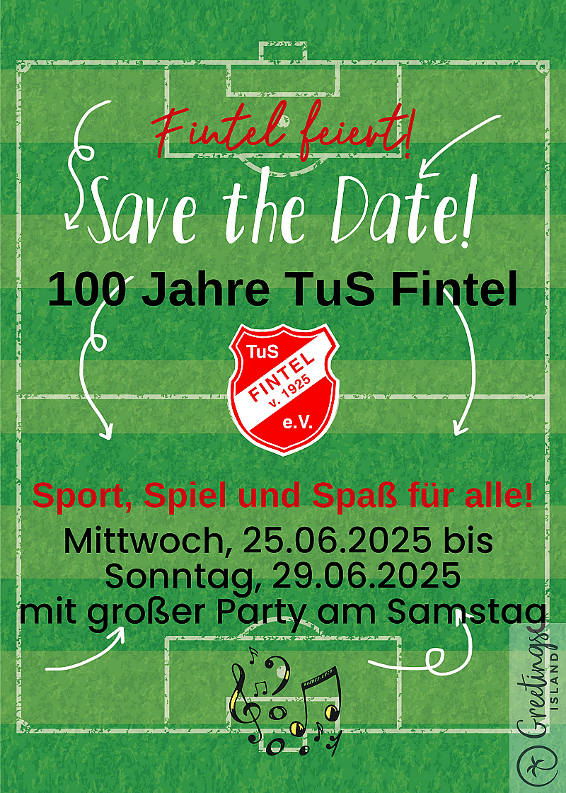Mehr als Sport: 100 Jahre Heimatverein TuS Fintel