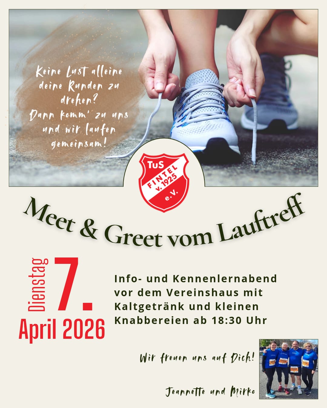 Meet & Greet vom Lauftreff