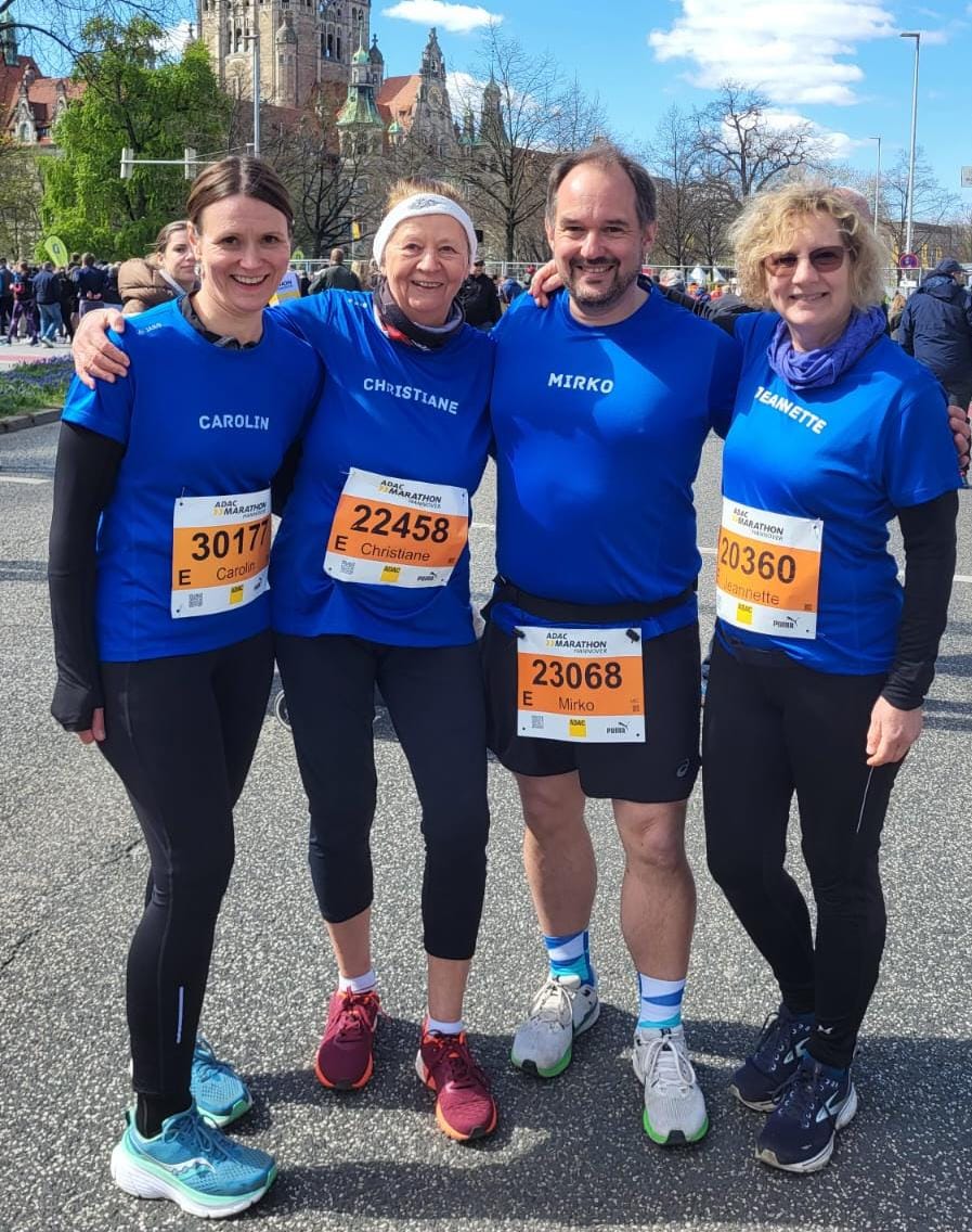 Lauftreff TuS Fintel beim Hannover Halbmarathon